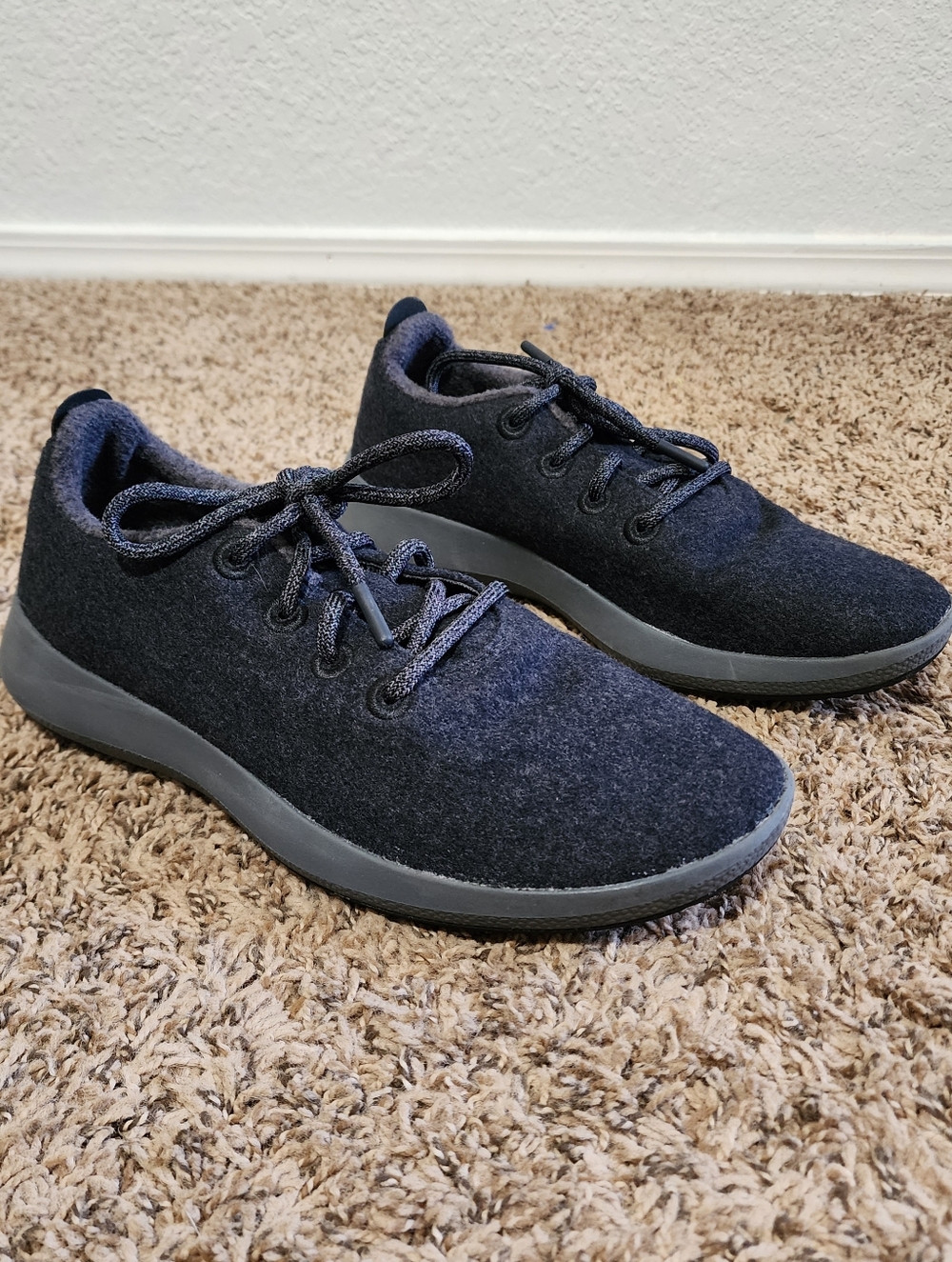 Allbirds Merino Wool Sneakers Lace Up Men's Size 10 Breathable All Day Comfort